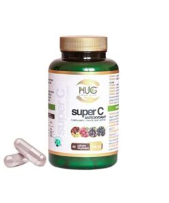 HUG SUPER C ANTIOXYDANT 500 MG 60 GELULES