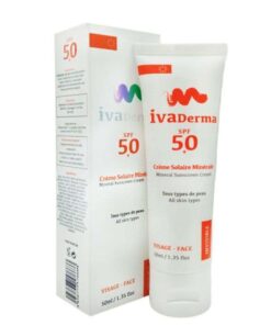 IVADERMA SPF 50+ Creme solaire minerale
