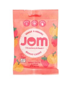 JOM GOURMET GUMMIES STAWBERRY PEACH 70 G