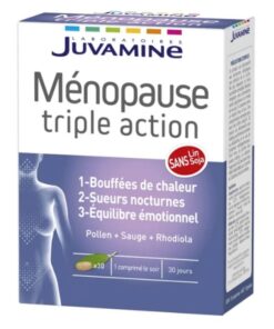 JUVAMINE MENOPAUSE TRIPLE ACTION 30 COMPRIMES