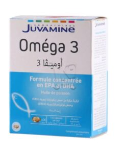 JUVAMINE OMEGA 3 FORMULE CONCENTRE EN EPA ET DHA 30 CAPSULES