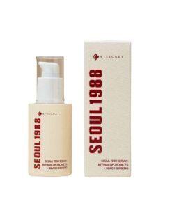 K SECRET SEOUL 1988 SERUM RETINAL LIPOSOME + BLACK GINSENG 30ML