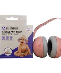 L2N PHARMA CASQUE REDUCTEUR DE BRUIT POUR BEBE 4 MOIS A 3ANS