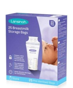 LANSINOH SACHETS DE CONSERVATION DE LAIT MATERNEL 25 SACHETS PRE STERILISES
