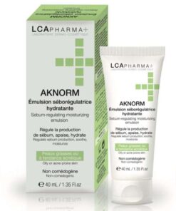 LCA PHARMA AKNORM EMULSION SEBOREGULATRICE HYDRATANTE 40 ML