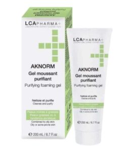 LCA PHARMA AKNORM GEL MOUSSANT PURIFIANT PEAUX GRASSES 200 ML