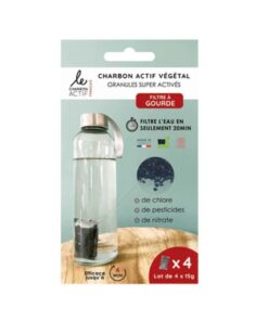 LE CHARBON ACTIF FRANÇAIS CHARBON ACTIF GRANULE 4X 15 G