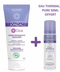 LEA NATURE EAU THERMALE JONZAC + CICA CREME REPARATRICE APAISANTE 100ML