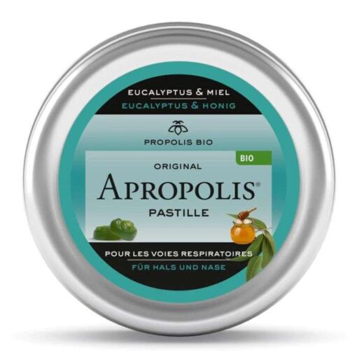 LEMON PHARMA ORIGINAL PASTILLES APROPOLIS MIEL D'EUCALYPTUS BOITE DE 40 G - BIO