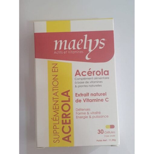 MAELYS ACEROLA 30 GELULES