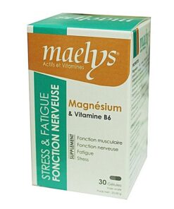 MAELYS MAGNESIUM & VITAMINE B6 30 GÉLULES