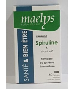 MAELYS SPIRULINE & VITAMINE C 60 GÉLULES