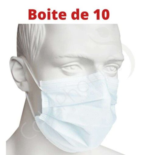 MASQUE DE PROTECTION BOITE DE 10