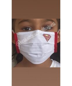 MASQUE ENFANT EN TISSU SPIDERMAN