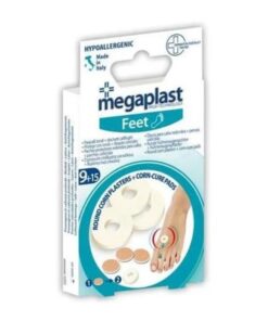 MEGAPLAST PANSEMENT POUR COR + DISQUES CORICIDES BOÎTE 24