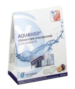 MIRADENT AQUAMED ANTI BOUCHE SECHE 26PASTILES