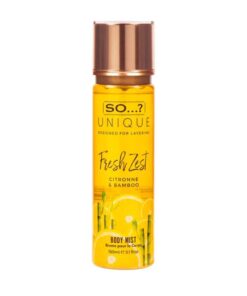 MISS SO UNIQUE SPRAY CORPS FRESH ZEST CITRONNE AND BAMBOO 150 ML