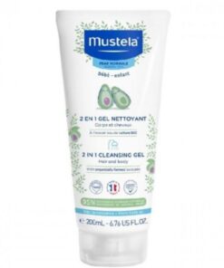 MUSTELA GEL NETTOYANT 2 EN 1 200ML CHEVEUX ET CORPS