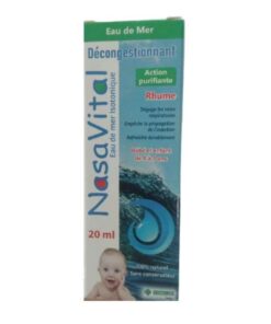 NASAVITAL DECONGESTIONNANT ACTION PURIFIANTE RHUME BEBE ET ENFANTS 3 ANS 20 ML