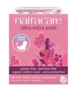 NATRACARE SERVIETTES ULTRA EXTRA LONG 8 PIECES