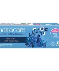 NATRACARE TAMPONS COTON SUPER PLUS 20