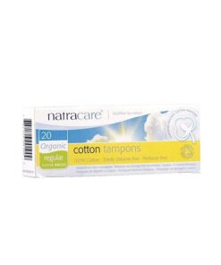 NATRACARE TAMPONS REGULIERS SANS APPLICATEUR 20 U