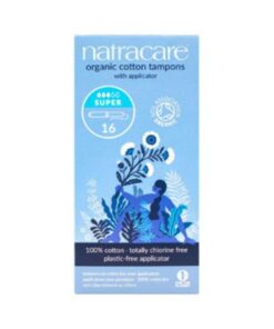 NATRACARE TAMPONS SUPER AVEC APPLICATEUR 16 U