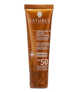 NATURES GEL CREME SOLAIRE ANTI AGE SPF 50