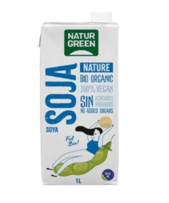 NATURGREEN SOJA NATUREL 1 LITRE