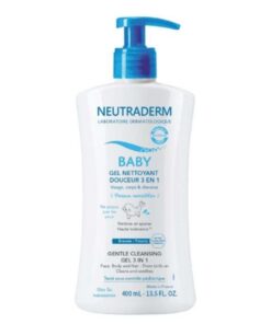 NEUTRADERM BEBE GEL NETTOYANT DOUCEUR 3 EN 1 400 ML