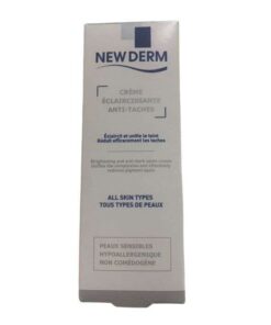 NEW DERM CREME ECLAIRCISSANTE ANTI TACHE 50 ML