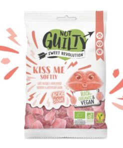 NOT GUILTY SWEET REVOLUTION KISS ME PLEASE GOUT FRAMBOISE ET PAMPLEMOUSSE 100 G