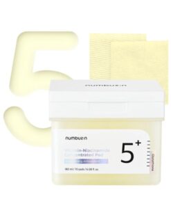 NUMBUZIN 5+ VITAMIN NIACINAMIDE CONCENTRATED PAD 180 ML 70 PADS