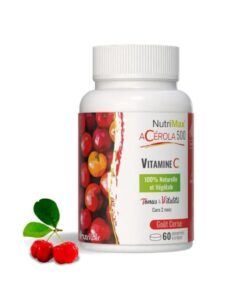 NUTRIMAX ACEROLA 500 VITAMINE C 60 COMPRIMES
