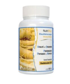 NUTRIMAX ELEUTHEROCOQUE 60 GELULES VEGETALES