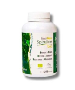 NUTRIMAX SPIRULINE 100% BIO 240 COMPRIMES TONUS ET VITALITÉ