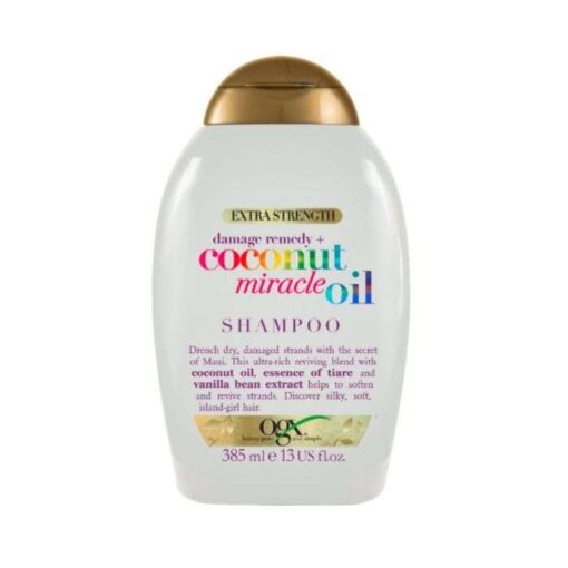 OGX Shampoo - Coconut Miracle Oil, Damage Remedy, 385 ml
