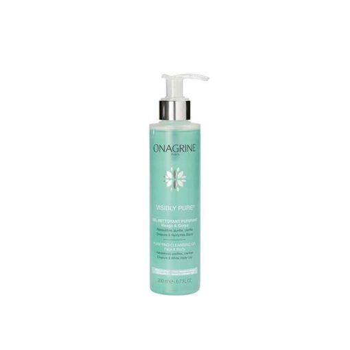 ONAGRINE VISIBLY PURE Gel Nettoyant Purifiant 200 ML