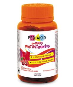 PEDIAKID GOMMES MULTIVITAMINES 60 OURSONS