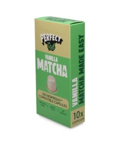 PERFECT TED CAPSULES MATCHA VANILLE BOITE DE 10