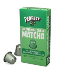 PERFECT TED CAPSULES MATCHA CEREMONIAL GRADE BOITE DE 10