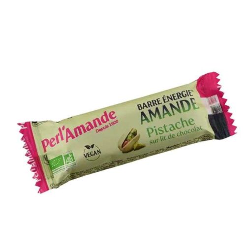 PERL DAMANDE BARRE ENERGIE AMANDE PISTACHE 25G