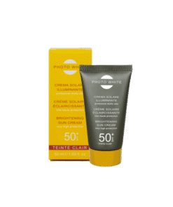 PHOTO OFFRE WHITE CREME SOLAIRE TEINTEE CLAIRE ECLAIRICISSANTE SPF 50+ 50 ML + CAMOMILLA BLU DEODORANT 50 MLOFFERT