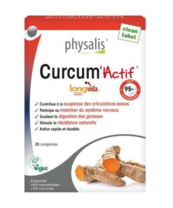 PHYSALIS CURCUM ACTIF 30 COMPRIMES