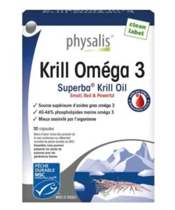 PHYSALIS KRILL OMEGA 3 30 CAPSULES