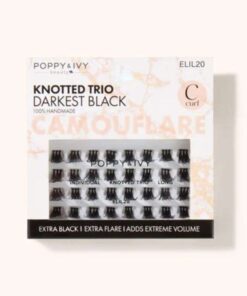 POPPY ET IVY CAMOUFLARE KNOTTED TRIO ELIL 20 EXTRA BLACK