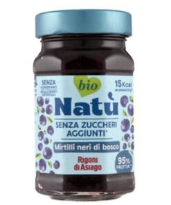 RIGONI DI ASIAGO NATU CONFITURE FRUITS MYRTILLE 240 G