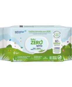 SALUSTAR BABYZERO LINGETTES BEBE 80 UNITES