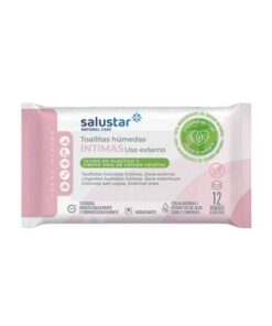 SALUSTAR LINGETTES HYGIENE INTIME 12 UNITES