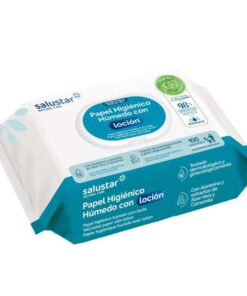 SALUSTAR LINGETTES PAPIER TOILETTE HUMIDE 100 UNITES